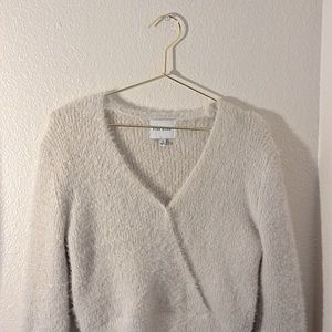 Pink Rose, size M sweater.